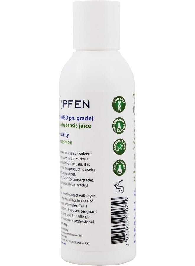 Heiltropfen DMSO Gel with Aloe Vera | 5 Oz - 150 g | DMSO Cream | High Purity - Image 4